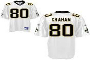 Cheap New Orleans Saints 80 GRAHAM White NFL Jerseys For Sale