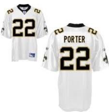 New Orleans Saints 22 Porter White Jersey