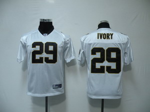 New Orleans Saints 29 Chris Ivory White Jerseys