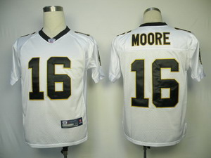 Cheap New Orleans Saints 16 Lance Moore White Jerseys For Sale