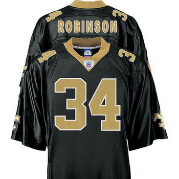 New Orleans Saints 34 Patrick Robinson Black Color Jerseys