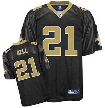 New Orleans Saints 21 Mike Bell black Jersey