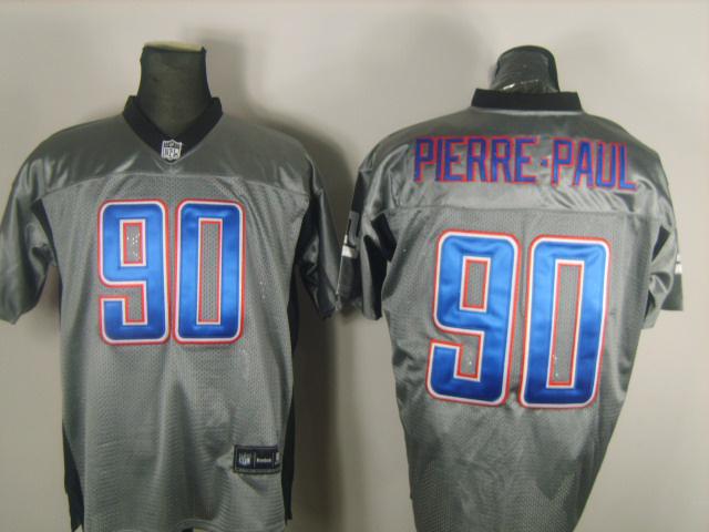 Cheap New York Giants #90 Jason Pierre-Paul Grey Shadow NFL Jerseys For Sale
