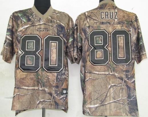 Cheap New York Giants 80 Cruz Camo NFL Jerseys For Sale