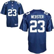 Cheap New York Giants 23 Corey Webster Blue Jersey For Sale