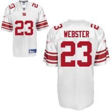 New York Giants 23 Corey Webste White Jersey