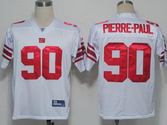 New York Giants 90 Jason Pierre-Paul White NFL Jersey