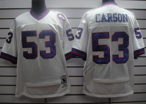 New York Giants 53 Carson White M&N Jerseys