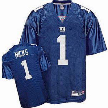 Cheap New York Giants Hakeem Nicks Team Color Jersey For Sale