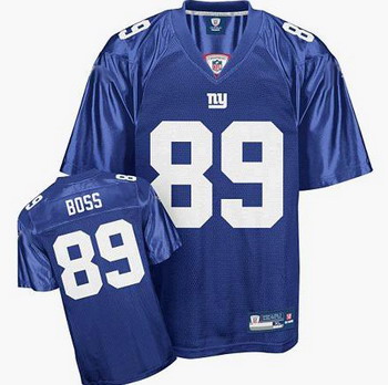 Cheap New York Giants 89 Boss Blue jerseys For Sale