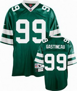 New York Jets 99 Gastineau Green NFL Jersey