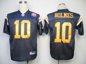 New York Jets 10 Santonio Holmes Blue Jerseys