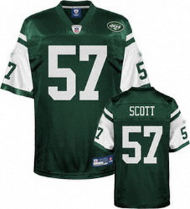 Cheap New York Jets 57 Bart Scott green jersey For Sale