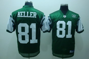 Cheap New York Jets 81 Dustin Keller Green Jerseys For Sale