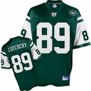 Cheap New York Jets 89 Jerricho Cotchery green Color Jersey For Sale