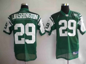 Cheap New York Jets 29 L.WASHINGTON green Jerseys For Sale
