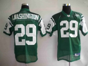 New York Jets 29 L.WASHINGTON green Jerseys