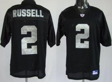 Cheap Oakland Raiders 2 JaMarcus Russell Black Jersey For Sale