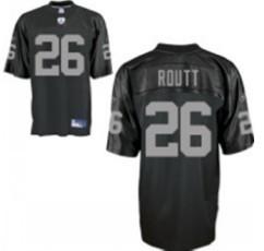 Oakland Raiders #26 Stanford Routt Black Jersey