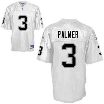 Oakland Raiders 3 Palmer White NFL Jerseys