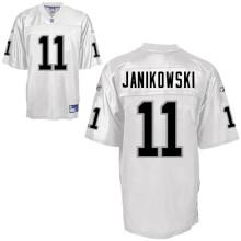 Okaland Raiders 11 Sebastian Janikowski White NFL Jersey
