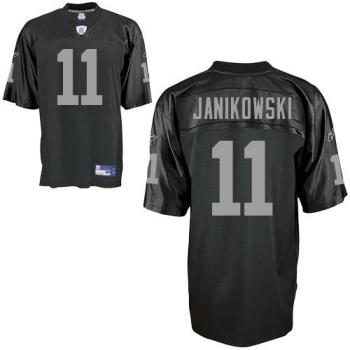 Cheap Okaland Raiders 11 Sebastian Janikowski Black NFL Jersey For Sale