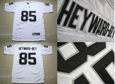 Cheap Oakland Raiders 85 Darrius Heyward-Bey White Jersey For Sale