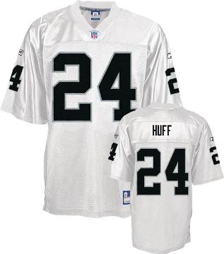 Oakland Raiders 24 Michael Huff White NFL Jerseys Oakland Raiders 24 Michael Huff White NFL Jerseys