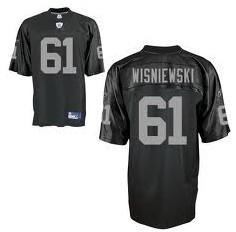 Oakland Raiders 61 Stefen Wisniewski Black Jersey