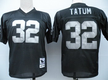 Cheap Oakland Raiders 32 Jack Tatum black jerseys Throwback For Sale
