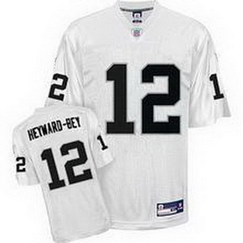 Cheap Oakland Raiders No.12 Darrius Heyward-Bey White Football Jersey For Sale
