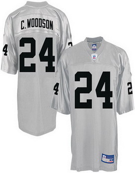 Cheap Oakland Raiders 24 C.Woodson White For Sale