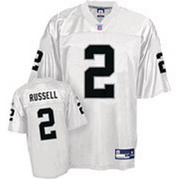 Cheap Oakland Raiders 2 JaMarcus Russell White Jersey For Sale