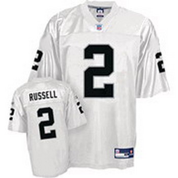 Oakland Raiders 2 JaMarcus Russell White Jersey