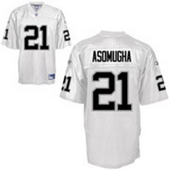 Oakland Raiders 21 Nnamdi Asomugha white