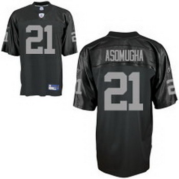 Oakland Raiders 21 Nnamdi Asomugha black