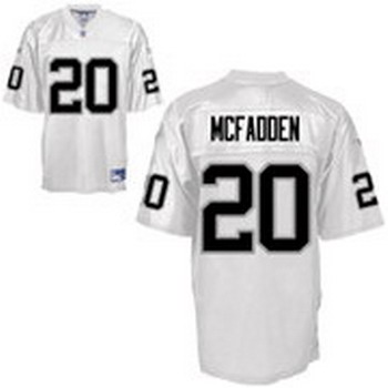 Cheap Oakland Raiders 20 Darren McFadden white For Sale