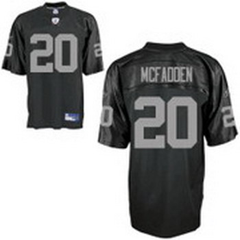 Oakland Raiders 20 Darren McFadden black