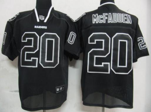 Okaland Raiders 20 Darren McFadden Lights Out Black Jersey Okaland Raiders 20 Darren McFadden Lights Out Black Jersey