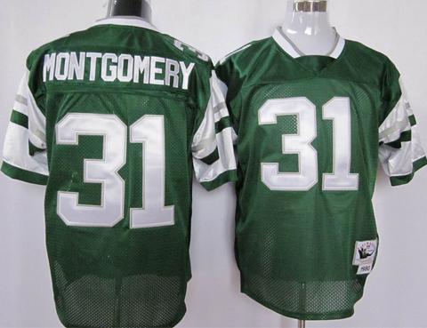 Cheap Philadelphia Eagles 31 Wilbert Montgomery Green Throwback NFL Jerseys For Sale