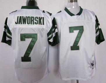Cheap Philadelphia Eagles 7 Jaworski White Throwback NFL Jerseys For Sale