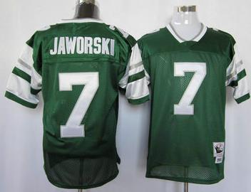 Cheap Philadelphia Eagles 7 Jaworski Green Throwback NFL Jerseys For Sale