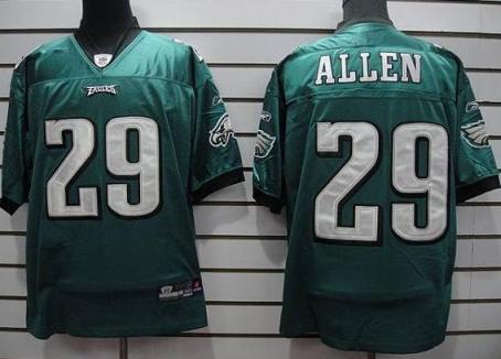 Philadelphia Eagles 29 Nathaniel Allen Green NFL Jerseys