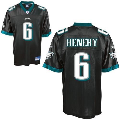 Philadelphia Eagles 6 Alex Henery Back NFL Jersey