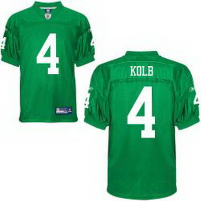 Philadelphia Eagles 4 Kolb Light Green Jerseys