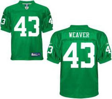 Cheap Philadelphia Eagles 43 Weaver Light Green Jerseys For Sale
