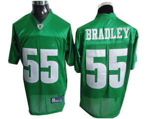 Cheap Philadelphia Eagles 55 Stewart Bradley 2010 New Green Team Color For Sale