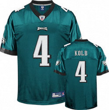 Kevin Kolb Jersey 4 Philadelphia Eagles Green Jersey