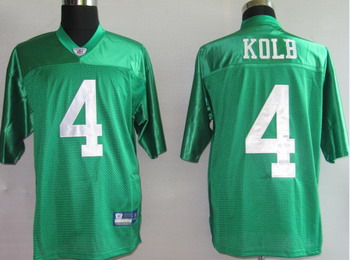Philadelphia Eagles 4 KOLB Grass green Jerseys