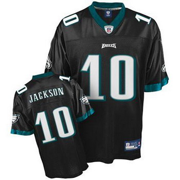 Philadelphia Eagles 10 DeSean Jackson Black Jersey